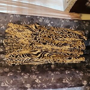 Dana Buchman Leopard Print Top